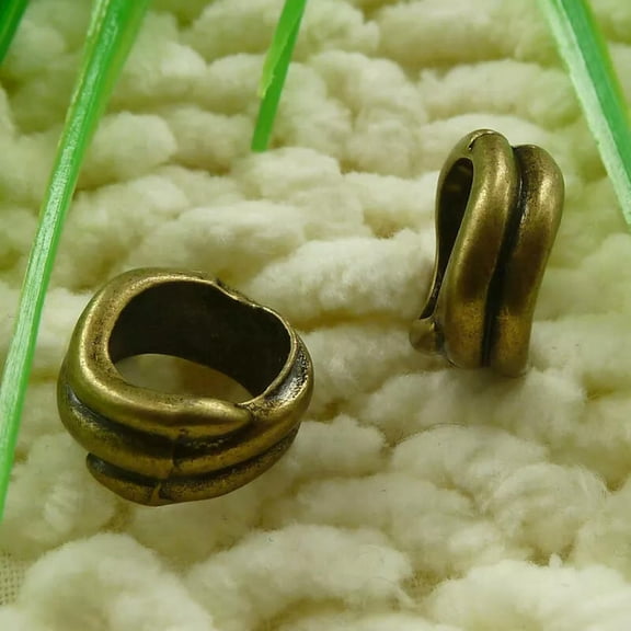 K-KED 96 Pcs Bronze PlatedSpacer Beads 8X7MM S1894 DIY Delicate Jewelry Making