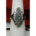 thumbnail image 1 of K-KED Boho Vintage Women 925 Silver Cubic Zircon Rings Wedding Ring Delicate Jewelry Size 6-10-8-Style 4, 1 of 6