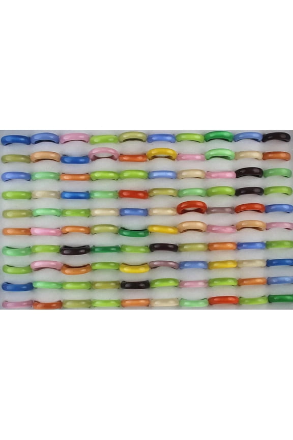 Bulk Lots 32pcs Natural Stone Rings Lady Cat's-eye Stone Delicate Jewelry Wholesale Ring