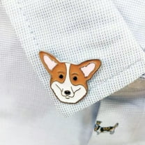 K-KED Cartoon Pet Dog Pin Badge Lapel Brooch Metal Enamel Clothing Bag Accessories-07