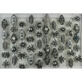 thumbnail image 1 of K-KED Charming Fashion Delicate Jewelry Mixed Lots 25pcs Rhinestone Lady Rings Party Gifts, 1 of 6