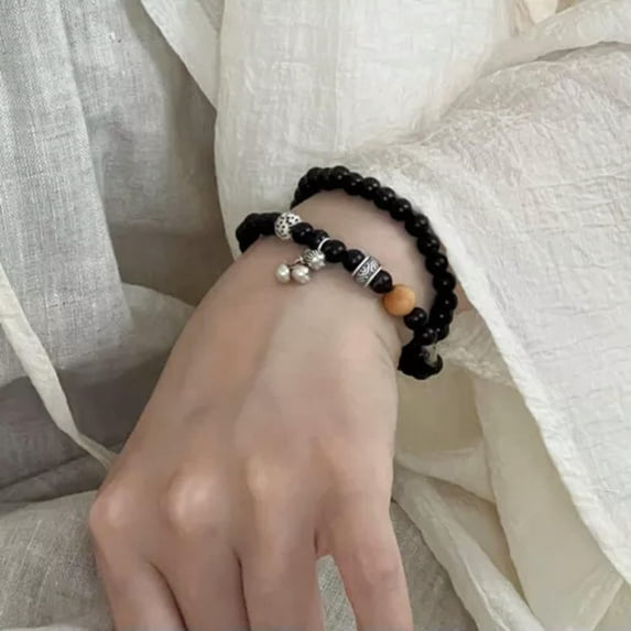 K-KED Chinese Style Beaded Bracelet Light Luxury Vintage Personality Hand Jewelry-_-5