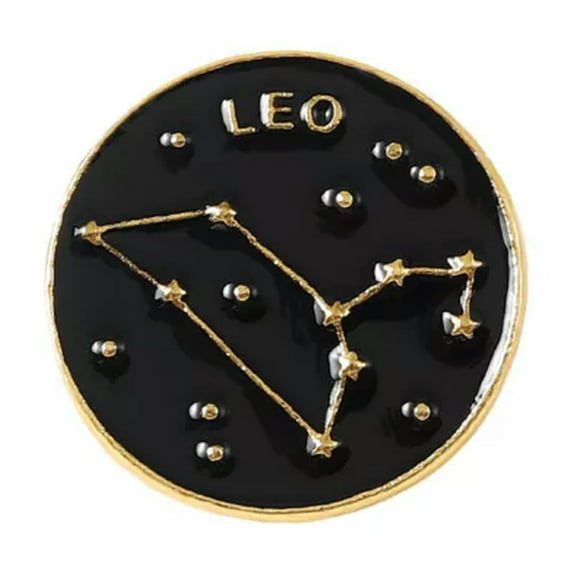 K-KED Creative 12 constellation brooches New Constellation Brooch Libra Pisces Broo /-9
