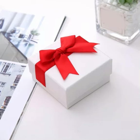 K-KED Delicate Jewelry Box Delicate Jewelry Accessories Necklace Box Bracelet Box Packaging Box Gifts !-red