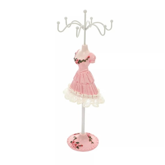 K-KED Desktop Delicate Jewelry Rack Ring Holder Stand Pendant Display Necklace