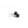 thumbnail image 1 of K-KED Earrings bead 12mm Shungite C60 Fullerenes Karelia EMF protection Russia, 1 of 3