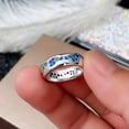 thumbnail image 1 of K-KED Elegant 925 Silver Filled Cubic Zircon Ring Women Delicate Jewelry Wedding Gift Sz 6-10-6, 1 of 6