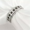 thumbnail image 1 of K-KED Elegant Women 925 Silver Wedding Engagement Ring Cubic Zirconia Delicate Jewelry Size6-10-#3-6, 1 of 5