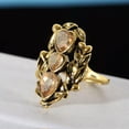 thumbnail image 1 of K-KED Elegant Yellow Gold Filled Rings Cubic Zirconia Women Delicate Jewelry Gifts Size 6-11-9-#6, 1 of 7