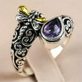 thumbnail image 1 of K-KED Fashion 925 Silver Ring Women Delicate Jewelry Cubic Zircon Wedding Ring Sz 6-10-Style_29-8, 1 of 6