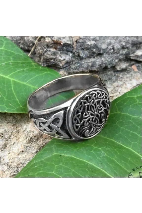 Fashion 925 Silver Rings for Men Punk Party Gift Rings Delicate Jewelry Size 6-13-11-Silver