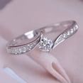 thumbnail image 1 of K-KED Fashion 925 Silver Rings for Women Men Punk Party Gift Rings Delicate Jewelry Size 6-13-7-Silver, 1 of 8