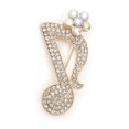 thumbnail image 1 of K-KED Fashion Creative Musical Note Full Rhinestone Corsage Light Luxury Brooch Pin-_-A13, 1 of 9