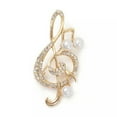 thumbnail image 1 of K-KED Fashion Creative Musical Note Full Rhinestone Corsage Light Luxury Brooch Pin-_-A5, 1 of 9