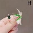 thumbnail image 1 of K-KED Fashion Dragonfly Butterfly Crystal Brooch Pin Women Wedding Bridal Delicate Jewelry Gift-H, 1 of 9