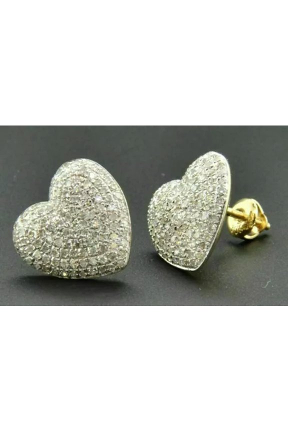 Gold Square Cube zircon Stud Earrings for Men Women Wedding Delicate Jewelry Gift A Pair-Style 5