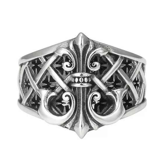 K-KED Gorgeous Women 925 Silver Filled Ring Delicate Jewelry Party Ring Sz Adjustable-#1