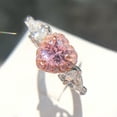 thumbnail image 1 of K-KED Gorgeous Women 925 Silver Filled Wedding Ring Delicate Jewelry Cubic Zircon Ring Sz 6-10-7, 1 of 5