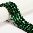 thumbnail image 2 of Iridescent Dark Green Moonstone Smooth Round Beads – 4mm To 10mm – 15.5" Strand – Unbranded 2 of 6