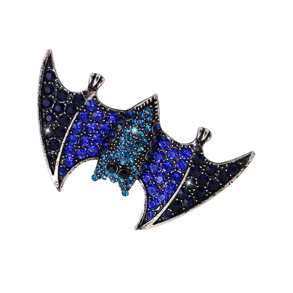 K-KED Halloween Bat Decorations Pins and Brooches for Women Shape Ladies' Miss