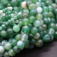 thumbnail image 1 of K-KED High Quality Grade A Green Banded Agate Gemstone Round Beads 4mm 6mm 8mm 10mm-6 mm, 1 of 6
