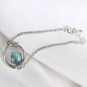 K-KED Korean Blue Planet Bracelet For Students Three Student Friends Couple Bracelet-_-A3