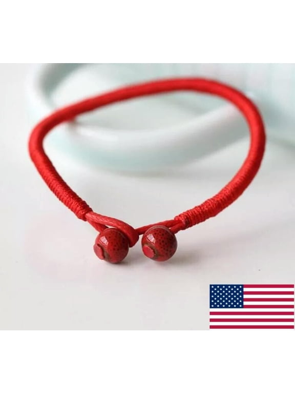 Lucky Red String Bracelets Men Women Handmade Braided Bracelet Adjustable US
