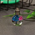 thumbnail image 1 of K-KED Luminous Dried Flower Ball Pendant Chic Transparent Glass Women Fashion Jewelry-D, 1 of 9