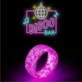 thumbnail image 1 of K-KED Luminous Glow Ring - Glowing In The Dark Delicate Jewelry Rings For Women Men Gift-Red-9, 1 of 9