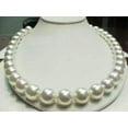 thumbnail image 1 of K-KED Natural 11-12mm White South Sea Pearl Necklace 18 Inches, 1 of 5