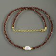 thumbnail image 2 of Natural 3mm Faceted Multicolor Spinel Gemstone Beaded Necklace – 14-28 Inch, AAA 2 of 6