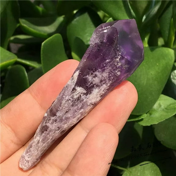 K-KED Natural Brazilain Amethyst Quartz Crystal Cluster Geode Healing Mineral Specimen