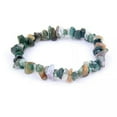 thumbnail image 1 of K-KED Natural Healing Quartz Gravel Hand Strings Crystal Gems Stretchy Bracelet Reiki-Water Grass Quartz-5pcs, 1 of 6
