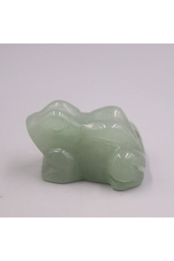Natural Jade Frog Statue Netsuke Men Women Lucky Gift Pendant