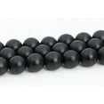 thumbnail image 1 of K-KED Natural Matte Black Onyx Beads Grade A Round Gemstone Loose Beads 6/8/10mm 15"-6 mm, 1 of 6