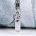 thumbnail image 1 of K-KED Natural Obelisk Pendant Quartz Crystal Point Wand Necklace Chakra Reiki Gemstone-Clear Quartz-10pcs, 1 of 9