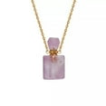 thumbnail image 1 of K-KED Natural Quartz Crystal Essential Oil Perfume Bottle Healing Pendant Necklace Gem-10pcs-Amethyst Quartz, 1 of 9
