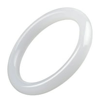 K-KED Natural White Jade Jadeite Gemstone Bangle Bracelet 50-64mm Women Jewelry-62-64mm-white