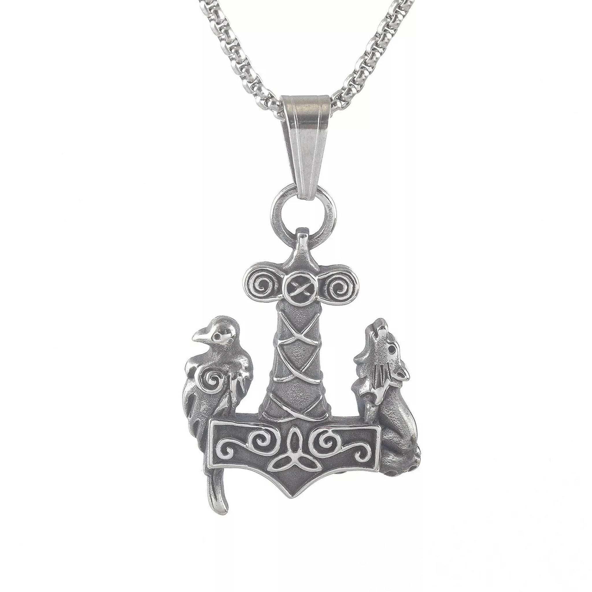 Collana Vichinga Dente Di Fenrir Il Lupo Gigante - Odin's Hall - Foto 10