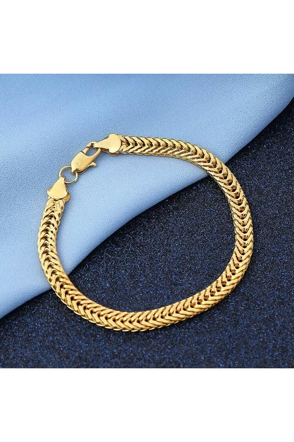 Or Mode Breloque Bracelet Chane Lien Cristal Breloque Bijoux Joli Xmas Gift