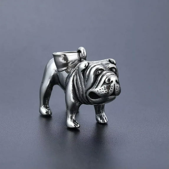 K-KED Personalized Animal Shaped Dog Pendant Delicate Jewelry for Men's Necklaces Accessories