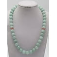 thumbnail image 1 of K-KED Pretty 6/8/10/12mm Natural Multicolor Gemstone Round Beads Necklace 18" AAA+-8mm-Aquamarine, 1 of 9