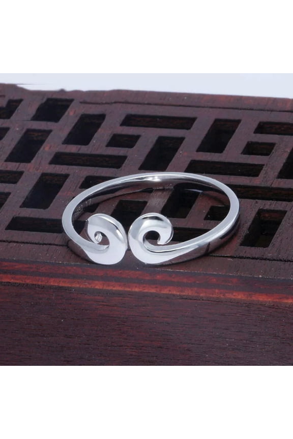 Pt950 Ring Real Platinum Ring Women Journey to the West Lover Ring US Size 6