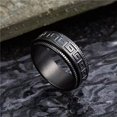 thumbnail image 1 of K-KED Punk Men Titanium Stainless Steel Ring Wedding Delicate Jewelry Band Rings Sz 6-12-12-Style 6, 1 of 6