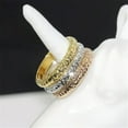 thumbnail image 1 of K-KED Real Au750 Pure 18K Gold Men Women Lucky Many Star Ring us:3-10-Yellow, 1 of 6