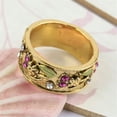 thumbnail image 1 of K-KED Retro 925 Silver Moonstone Ring Women Wedding Opal Delicate Jewelry Gift Size 5-10-Style_9-11, 1 of 6
