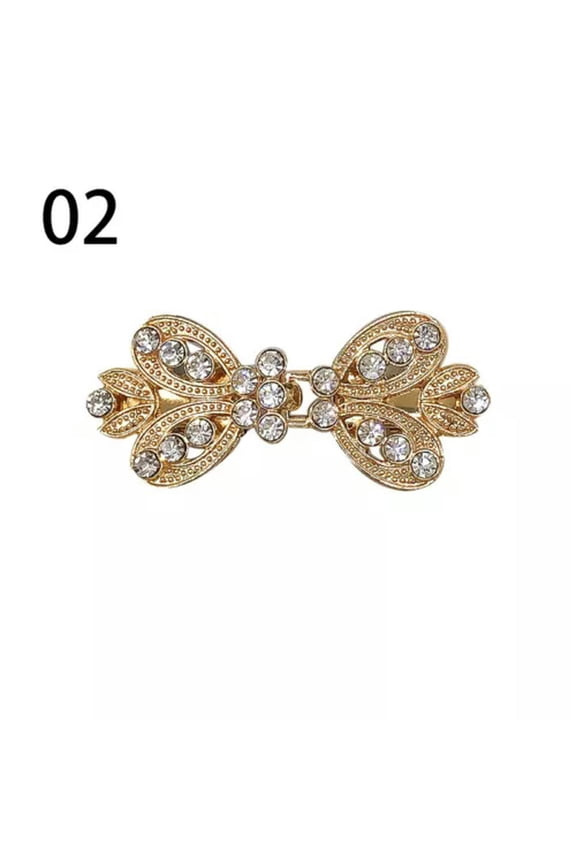 Retro Brooch Women Cardigan Scarf Sweater Blouse Shawl Clip Duck Clip Clasp Pin-02