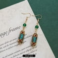 thumbnail image 1 of K-KED Retro Niche Nepalese Exotic Earrings With Simple Feminine Temperament-O, 1 of 9