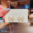 thumbnail image 1 of K-KED S925 Silver Needle Korean Edition New Flower Pearl Earrings Women's Fashion-A131, 1 of 6