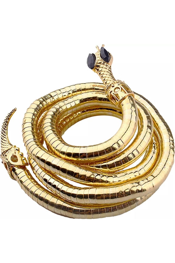 Snake Wrap Bangle Adjustable Choker Bracelet Necklaces